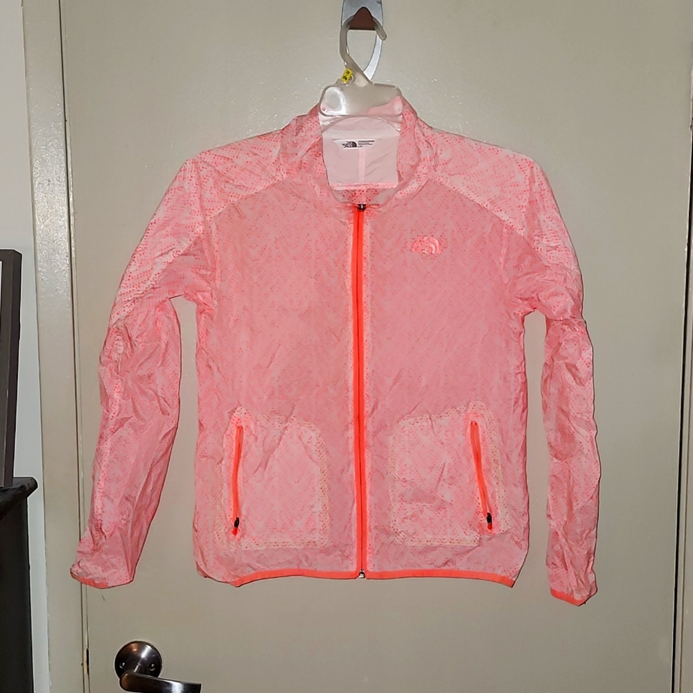 THE NORTH FACE Windbreaker, Coral, Size L, EUC